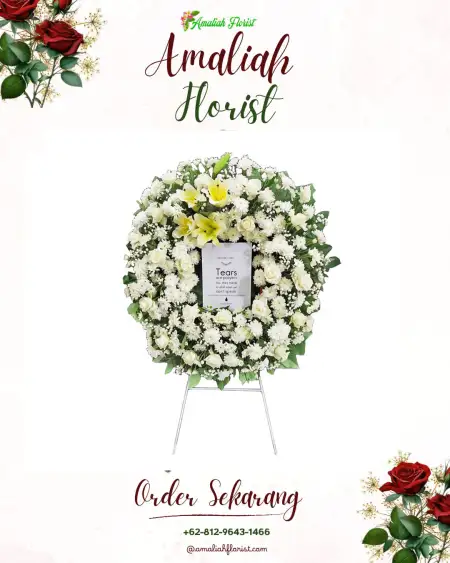 Krans Bunga Duka Semirejo