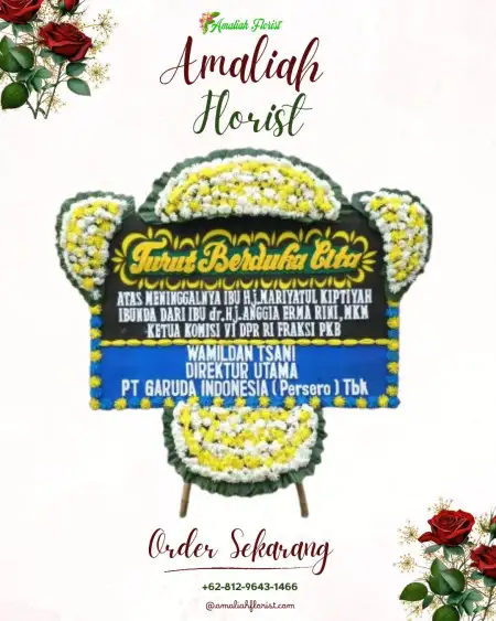 Papan Bunga Duka Semirejo